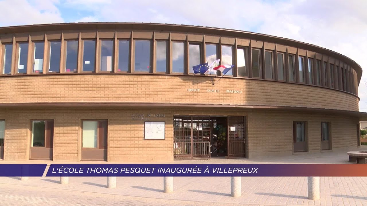 Yvelines | L’école Thomas Pesquet inaugurée à Villepreux
