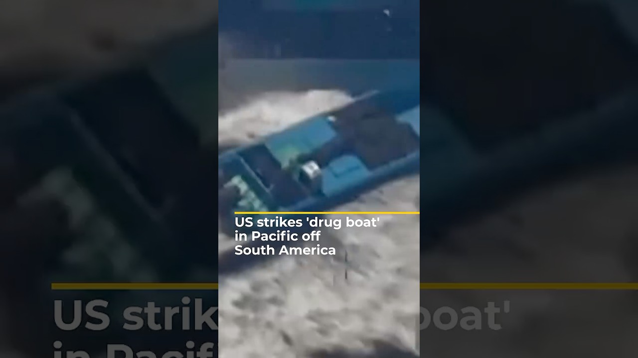 US strikes alleged 'narcoboat' with threat to widen attacks on cartels | AJ shorts