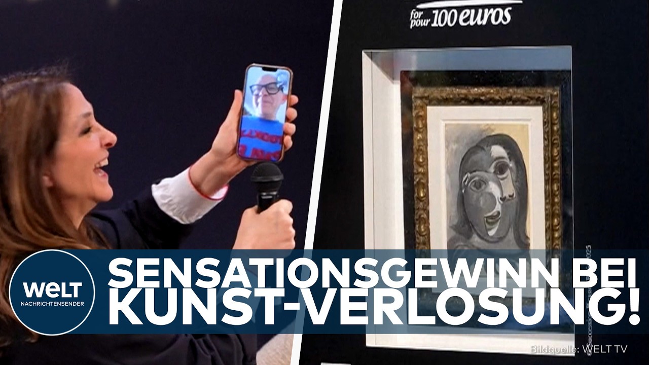 PARIS: Millionen-Picasso verlost! Franzose gewinnt weltberühmtes Gemälde mit nur 100 Euro Einsatz!