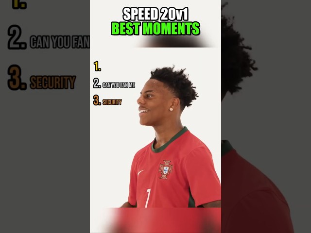 RANKING Best IShowSpeed 20v1 Moments EVER!😊💘 #shorts