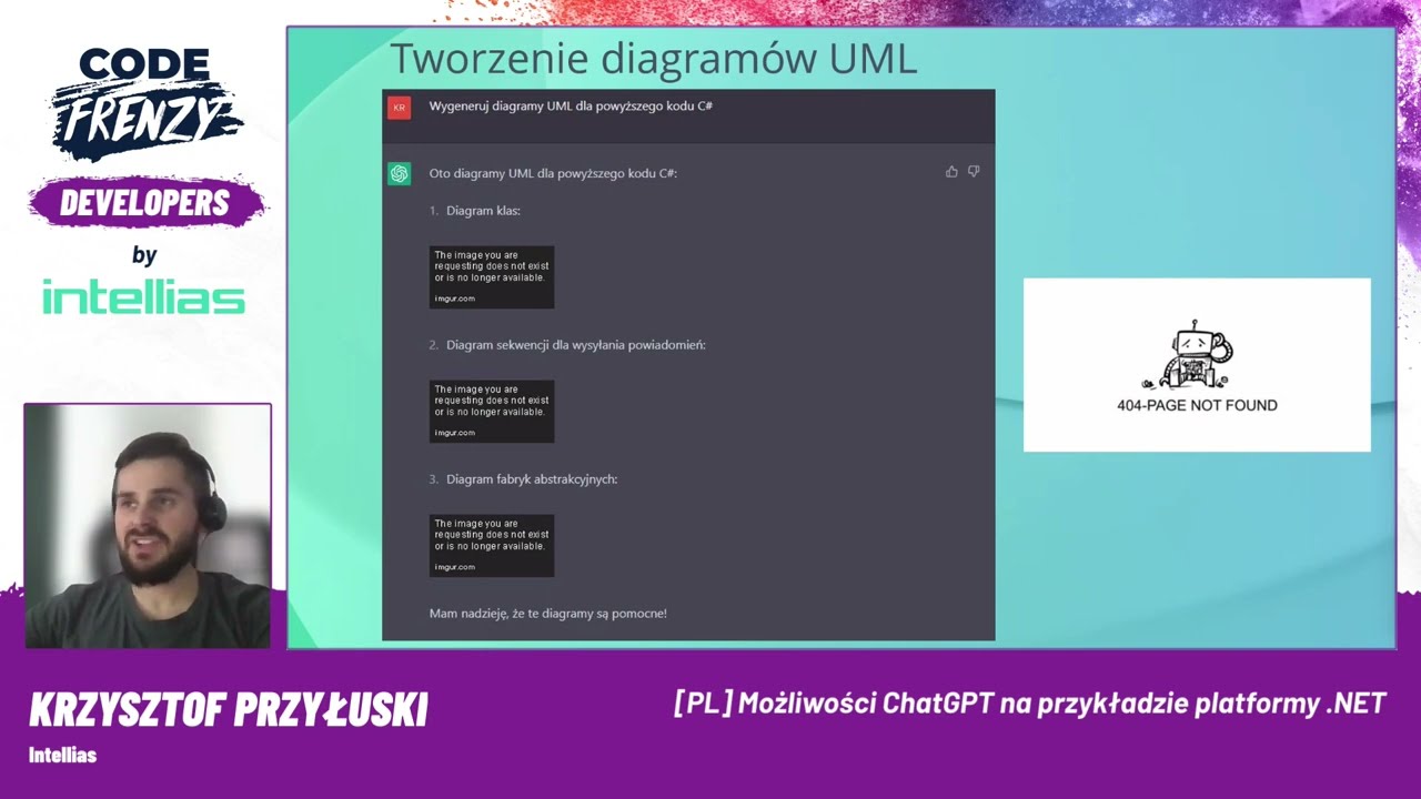 Krzysztof Przyluski: Możliwości ChatGPT na przykładzie platformy .NET | CodeFrenzy 2023