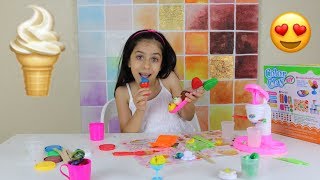 لعبة ماكينة الايس كريم للاطفال ألعاب الطبخ للبنات | Ice Cream Maker ...