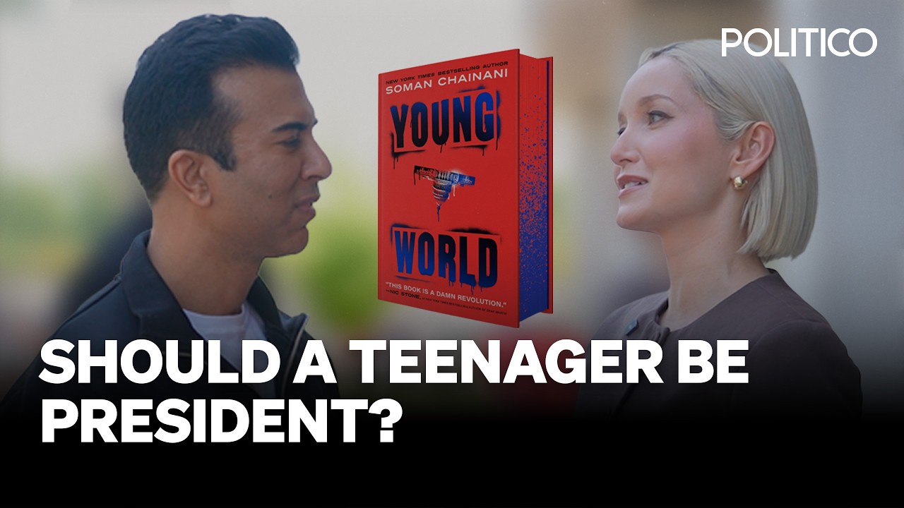 Young adult author Soman Chainani’s radical case for lowering the presidential age requirement
