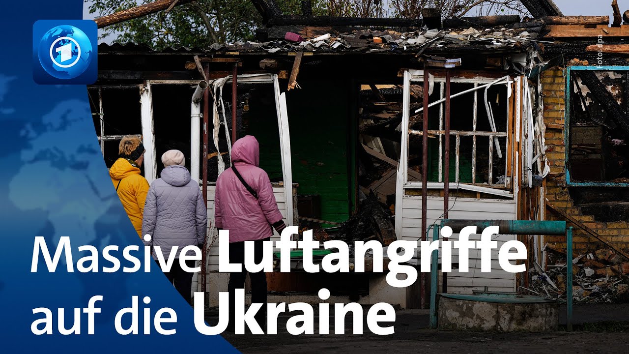 Raketen statt Friedensgespräche: Russland greift die Ukraine aus der Luft massiv an