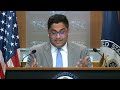 State Department spokesperson speaks to the press  - 46:16 min - News - Video