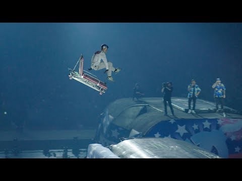 Jed Mildon: Worlds First Giganta Gurney Jump