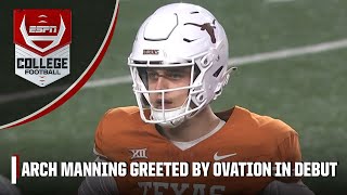 🚨 Arch Manning makes Texas Longhorns debut with TD-scoring drive | ESPN College Football