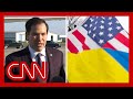 US will abandon Ukraine peace efforts ‘within days’ if no progress made, Rubio warns