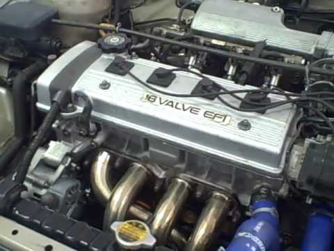 Toyota Corolla Engine 7afe installed - YouTube 93 toyota camry engine diagram 