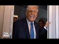 WATCH: Trump speaks to reporters aboard Air Force One after call with Canadian prime minister