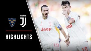 HIGHLIGHTS: Lecce vs Juventus - 1-1 - Dybala's penalty earns away point
