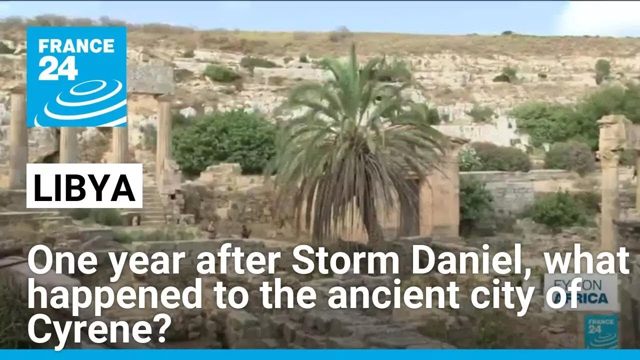Libya's ancient city of Cyrene, one year after the deadly floods • FRANCE 24 English