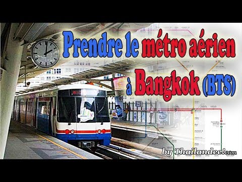 transports à bangkok: bts le métro aérien (skytrain)