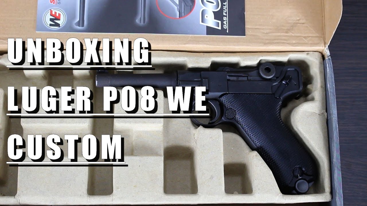 📦 Unboxing Luger P08 CUSTOM de chez SWIT Airsoft