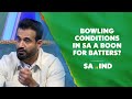 Irfan discusses bowling conditions on SA pitch