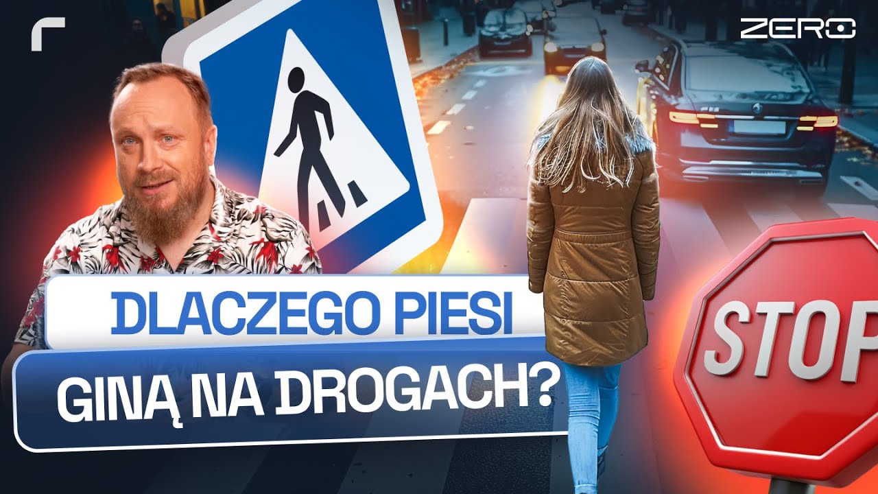 WYPADKI Z UDZIAŁEM PIESZYCH - CZY MOŻNA ICH UNIKNĄĆ? I DROGOWE ZERO #2