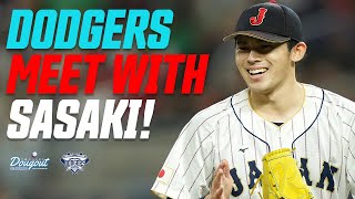 Dodgers Meet With Roki Sasaki! Very Latest on Sasaki and Dodgers, Dave Roberts New Deal