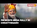 PM Modi Addresses Public Rally In Chhattisgarh | Modis Sankalp Rally In Kanker | NewsX
