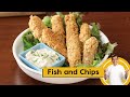 Fish and Chips | फिश अँड चिप्स कैसे बनाएं | Air Fried Fish and Chips | Sanjeev Kapoor Khazana