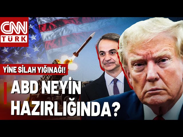 ABD Silah Oldu, Yunanistan'a Yağdı! Girit Adası ABD Üssüne Dönüşüyor...