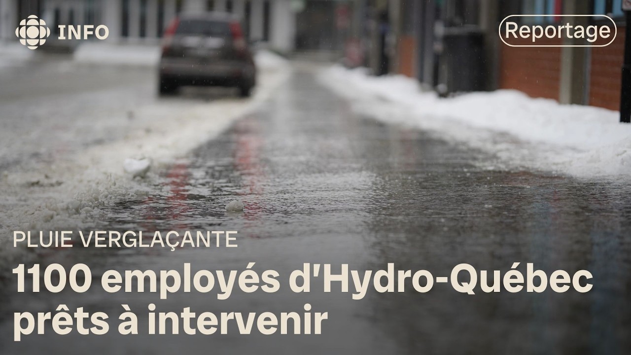 Pluie verglaçante : les autorités sur un pied d'alerte