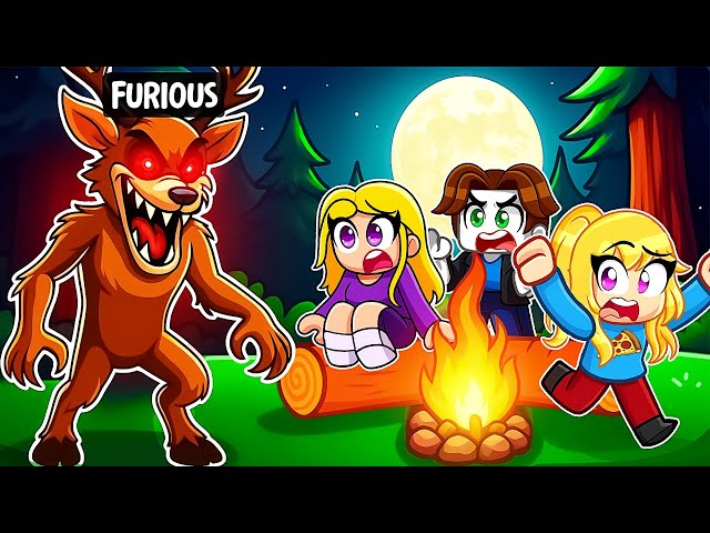 J'ai fait semblant d'être le MONSTRE CERF Pour Troll dans 99 NUITS dans la pire Forêt Roblox !