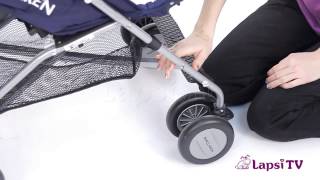 Обзор коляски Коляска-трость Maclaren Quest Heritage Buggy Видеоинструкции.
