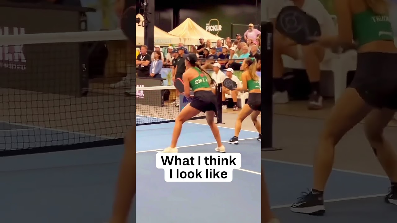What I think I look like VS What I look like - PICKLEBALL EDITION 🫣