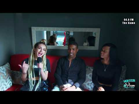 Zhavia star of The Four and Marcus Miles interview with 94.9FM