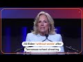Jill Biden without words after Tennessee school shooting