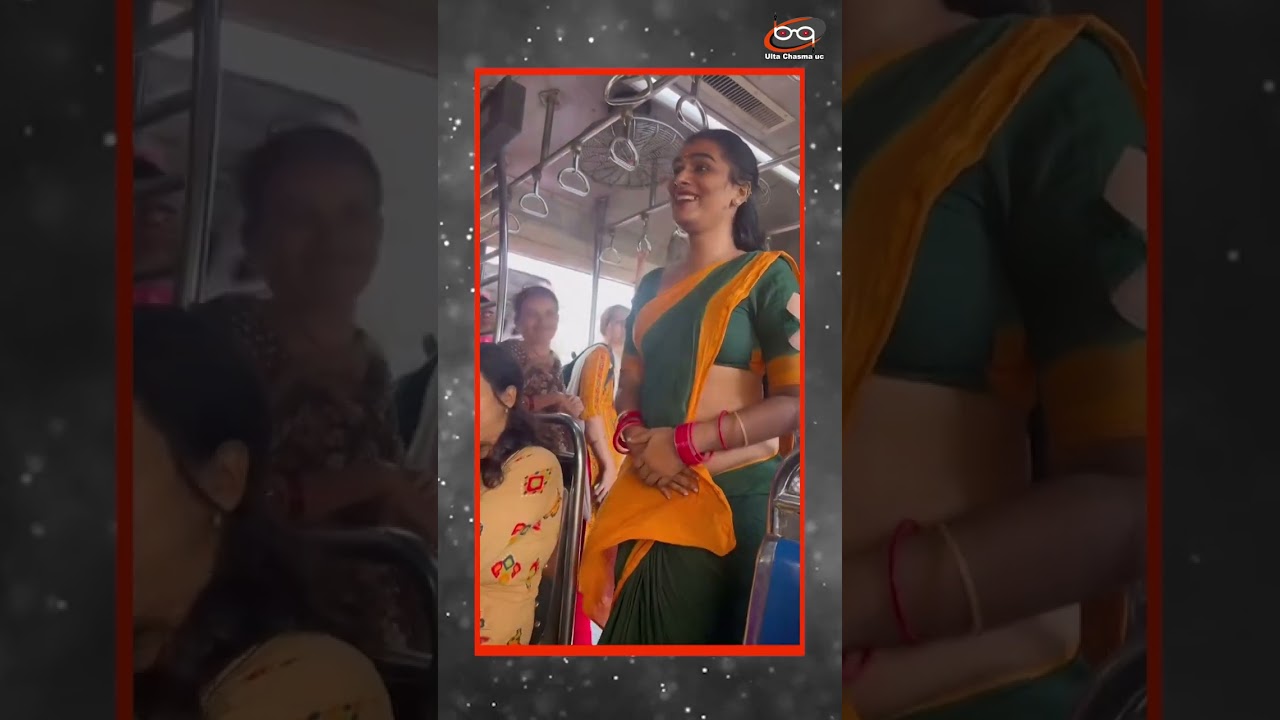 ट्रेन में किन्नर बनी एयर होस्टेस !