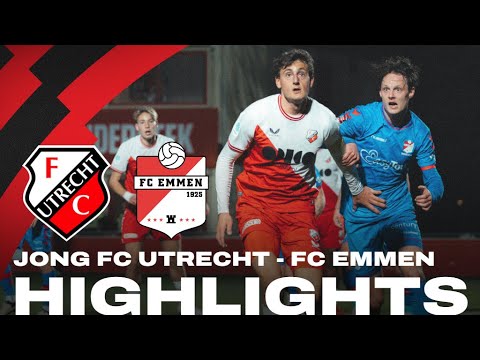 Jong FC Utrecht - FC Emmen | HIGHLIGHTS