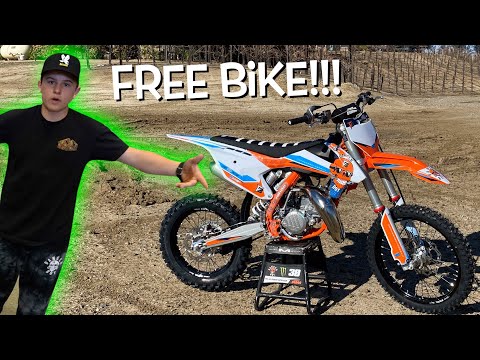 GIVING AWAY A BRAND NEW DIRT BIKE!!!