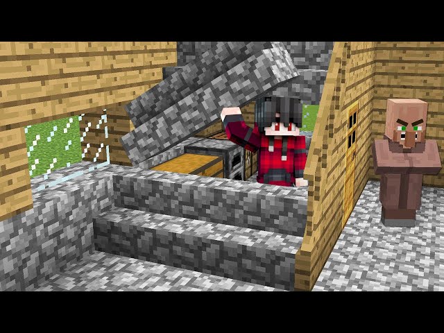 ถ้าเกิด!! ผมแอบใช้ชีวิตในบ้านชาวบ้าน $1,000,000 เหรียญ จะโดนจับได้ไหม - (Minecraft คนรวยคนจน)