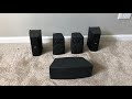 Boston Acoustics VRS Micro, Micro90X and Micro90C 5 Home Theater Surround Speakers