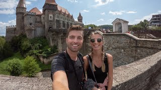 Exploring Corvin Castle in TRANSYLVANIA , ROMANIA
