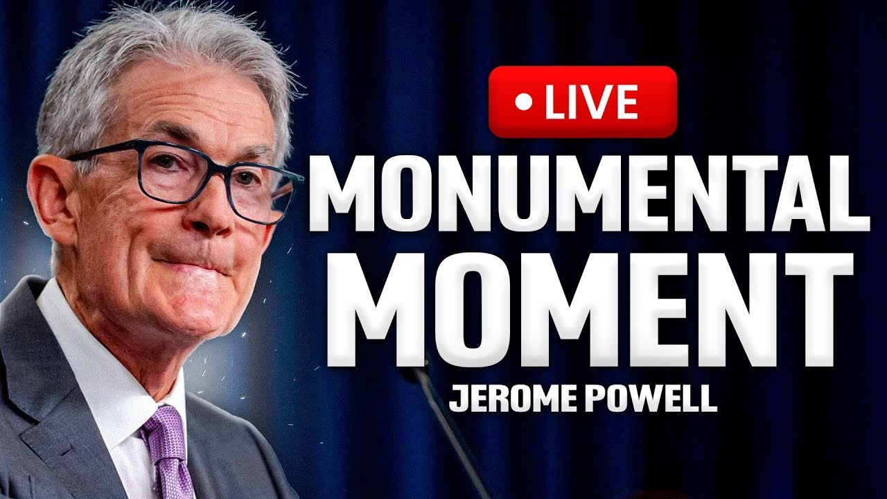 LIVE🚨JEROME POWELL SPEECH! (Crypto Markets BRACE FOR IMPACT)