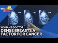 Dense breasts are connected to cancer