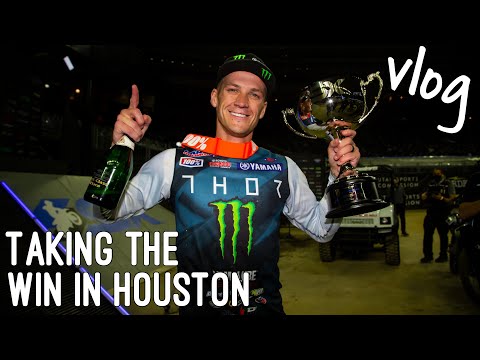 TAKING THE WIN IN HOUSTON - Christian Craig Wins H1 250 Supercross Main Event