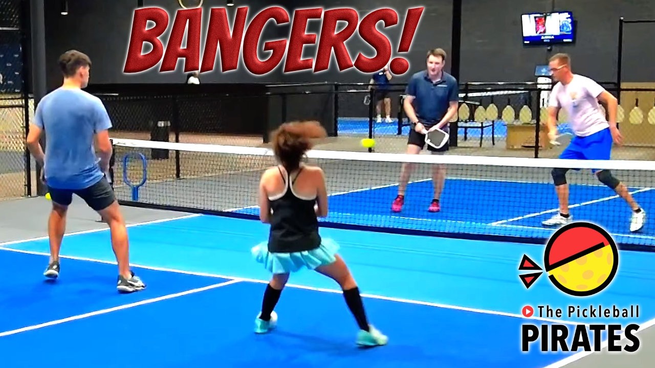 What Mixed vs Bangers 4.5+ Pickleball Looks Like