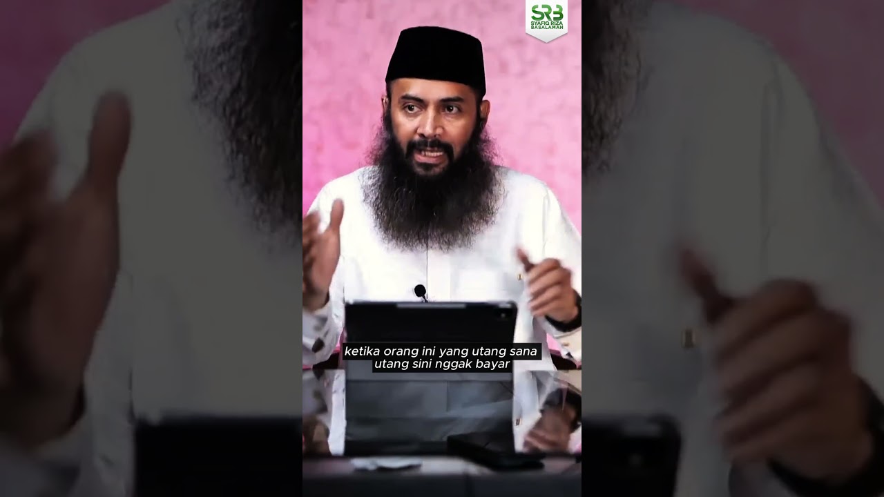 Memang Tidak Mampu, Atau Ternyata Penjahat Utang? - Ustadz Dr. Syafiq Riza Basalamah M.A