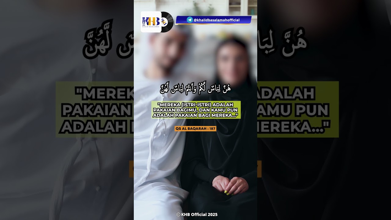 LEBIH MEMILIH TEMAN DARIPADA PASANGAN - KHALID BASALAMAH