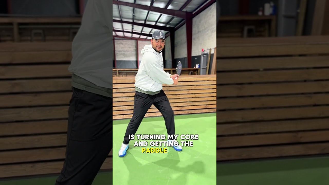 How to Hit the Backhand Roll Pickleball Tip