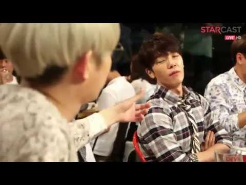 Super Junior's Naver Starcast Moment - Heechul Talking about Donghae's Muscles