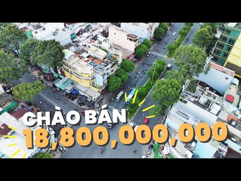 Bán nhà mặt tiền Hồng Bàng, Phường 14, Quận 5 - giá 18.8 tỷ TL - anh Vũ 018003665