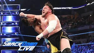 Kofi Kingston vs. Samoa Joe - Gauntlet Match Part 4: SmackDown LIVE, March 19, 2019