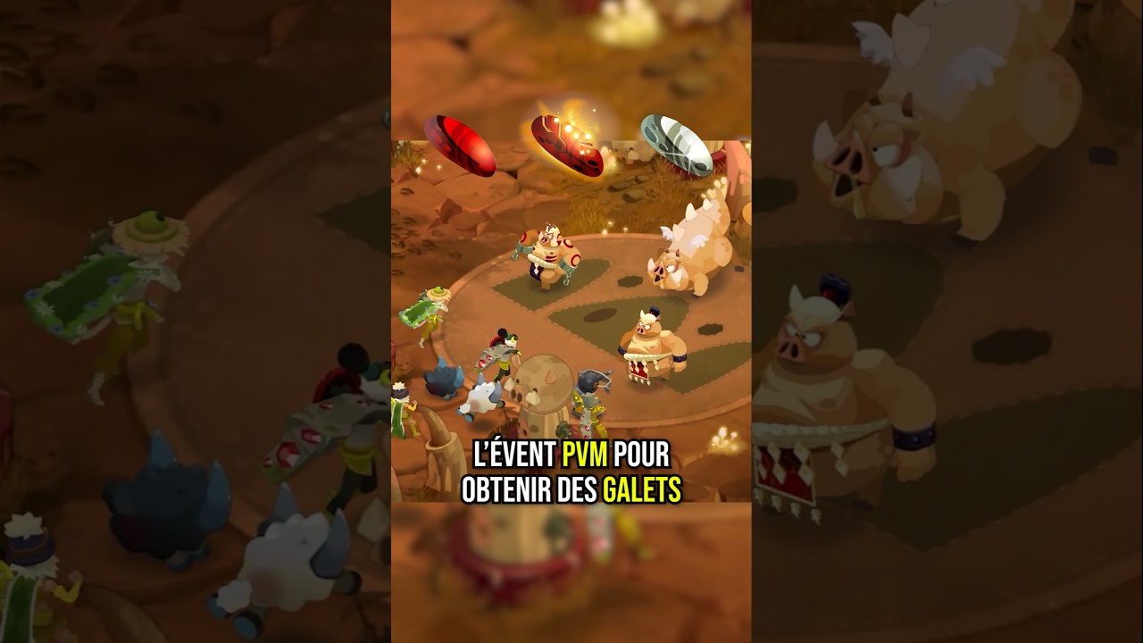 Infos sur le prochain évent PVM de Dofus ! (galets)