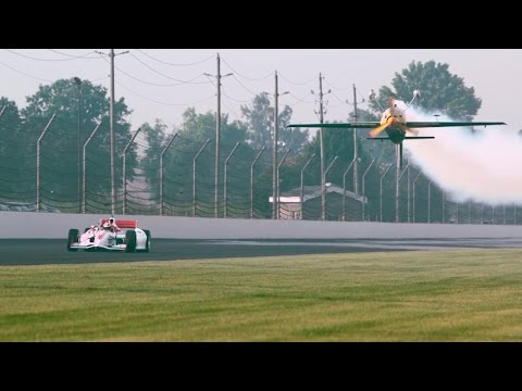 IndyCar vs. Edge 540 Plane