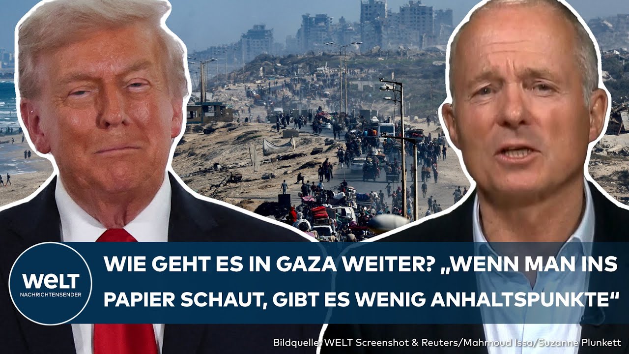 GAZA: Phase 2 von Trumps Friedensplan – Sorge vor bleibender Gefahr durch Hamas! Wie geht es weiter?