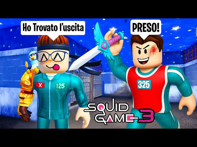 GIOCHIAMO A SQUID GAME 3 MA SU ROBLOX!!!